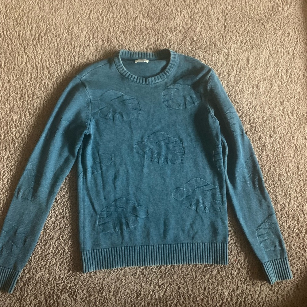 Blue sweater